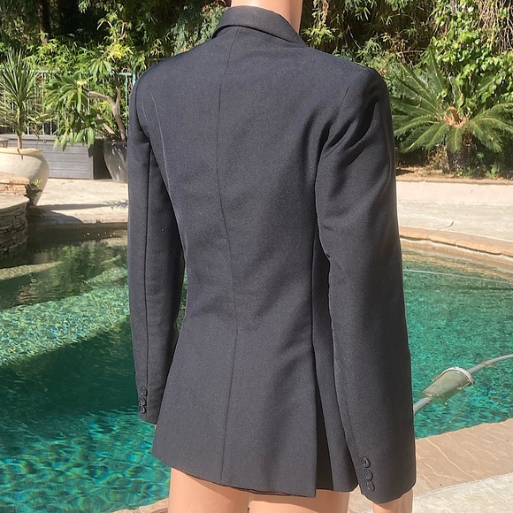 Devon Aire Equestrian Hunt Show Coat Black Vintage - Picture 4 of 12